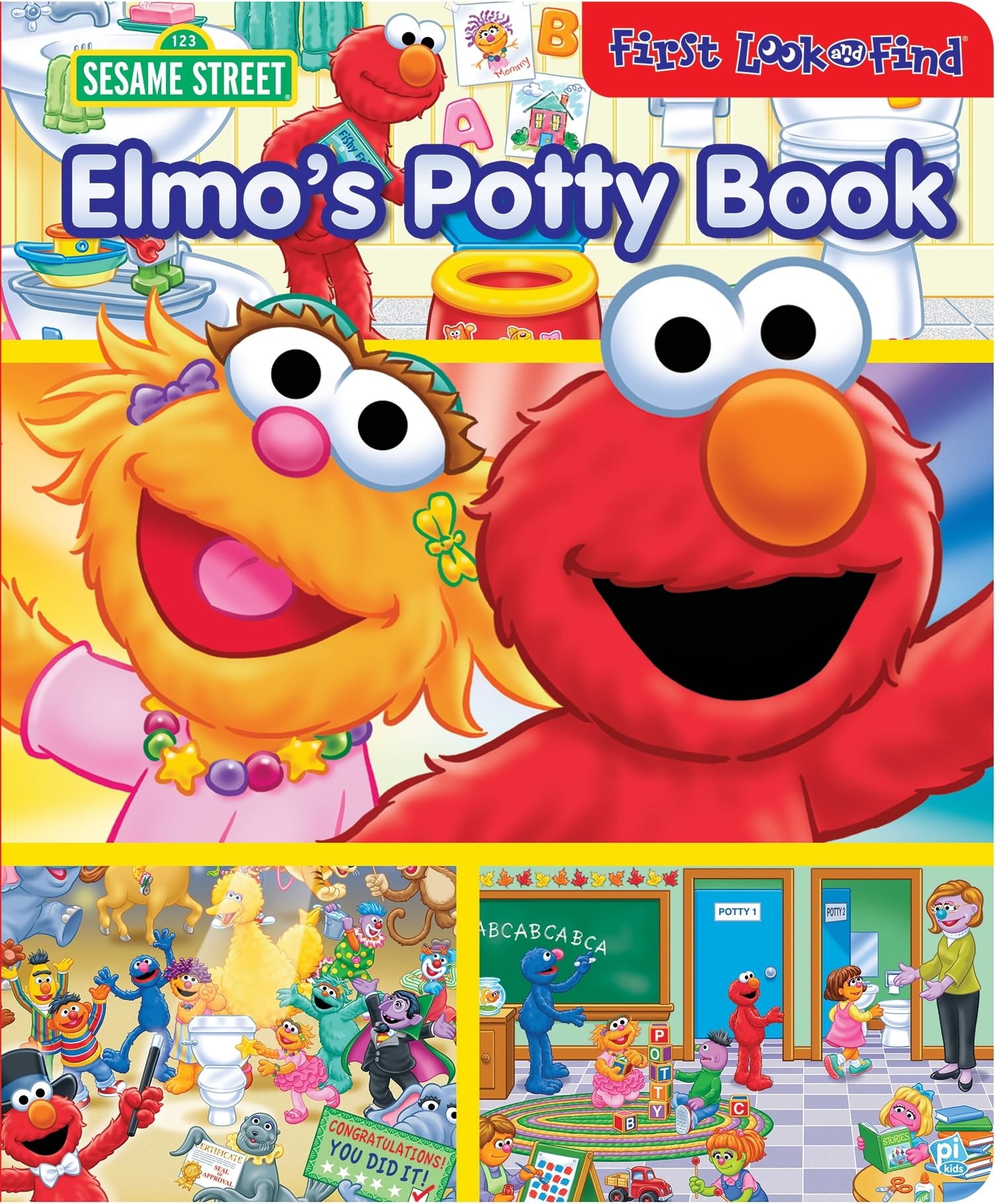 Sesame Street: Elmo's Potty Book First Look and Find Non-fiction