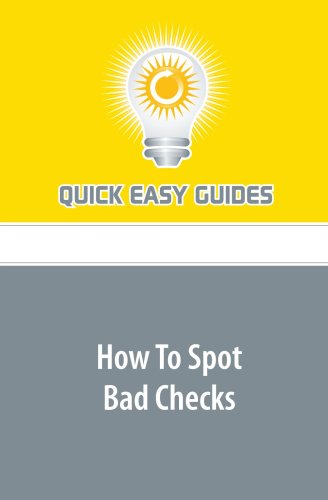 Product Image: How To Spot Bad Checks