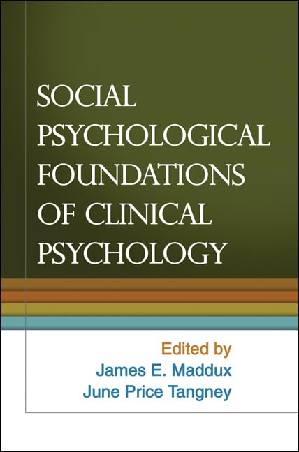 Social Psychological Foundations of Clinical Psychology Medicine