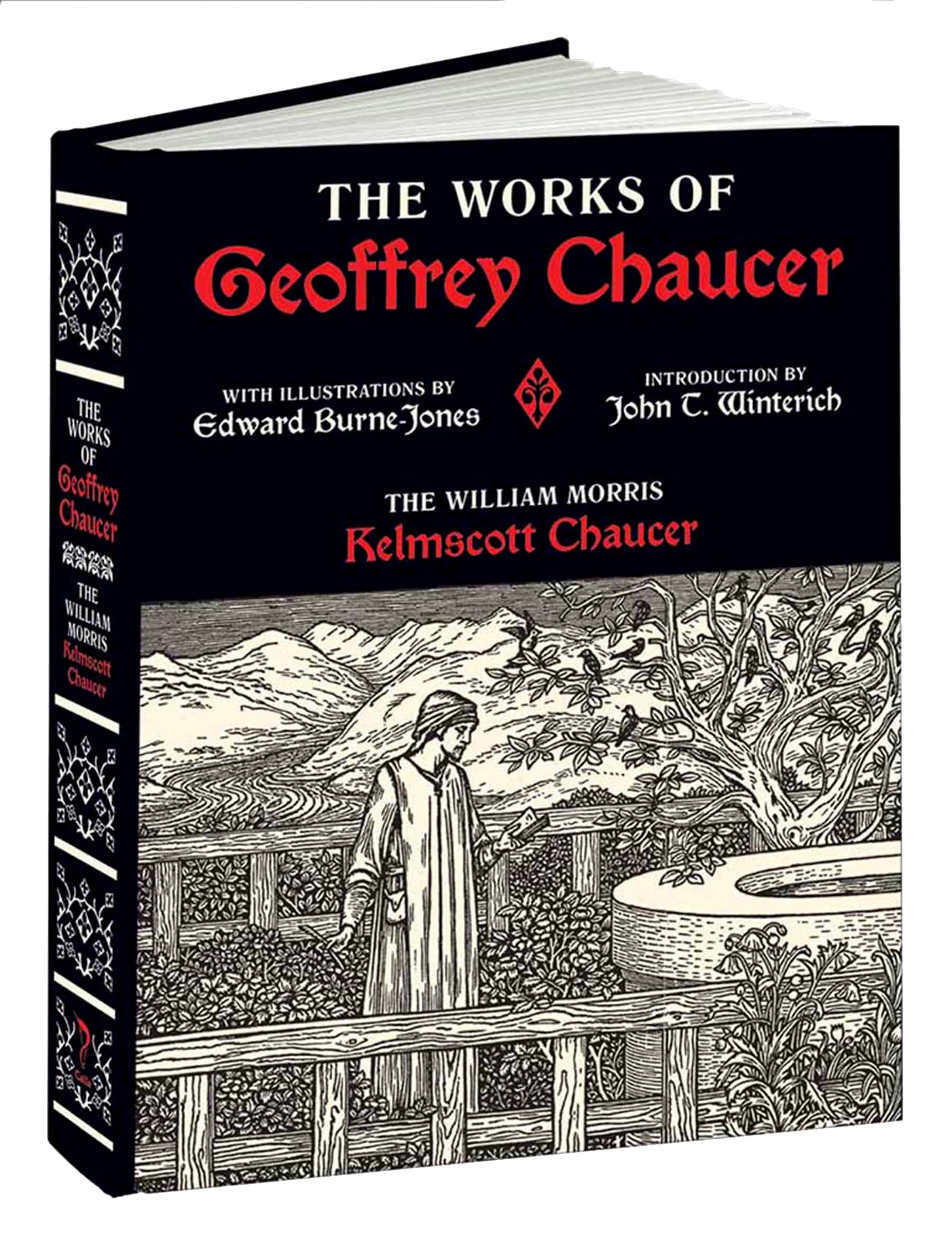 Works of Geoffrey Chaucer: The William Morris Kelmscott Chaucer With Illustrations by Edward Burne-Jones (Calla Editions) Contemporary literature