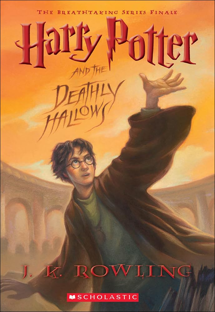 Harry Potter and the Deathly Hallows book