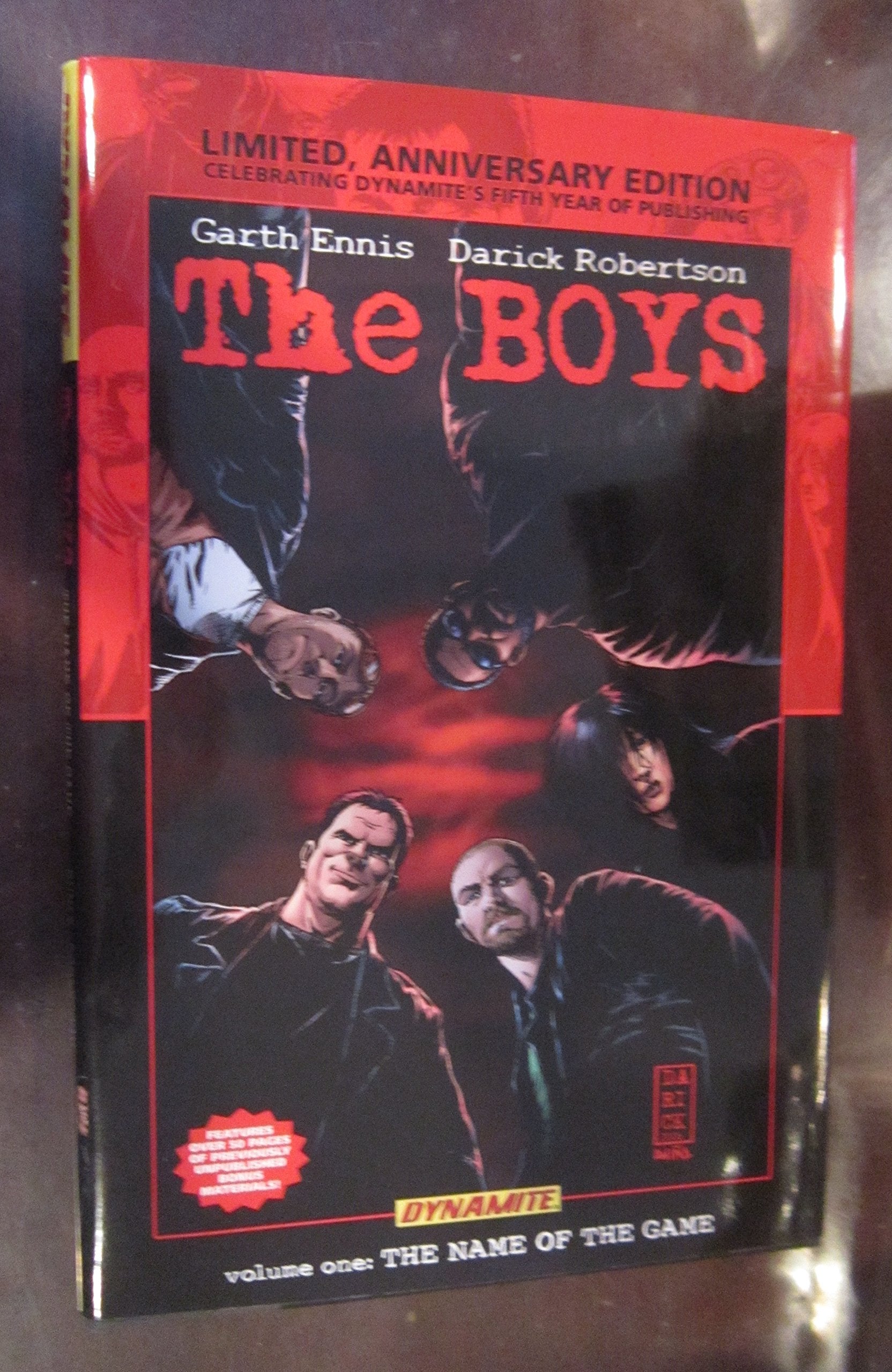 The Boys Volume 1: The Name Of The Game Limited Edition Manga