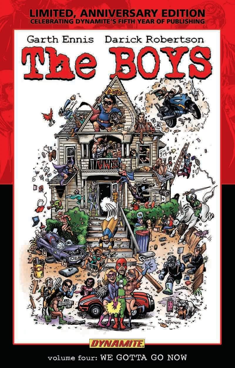 The Boys Volume 4: We Gotta Go Now Limited Edition Manga
