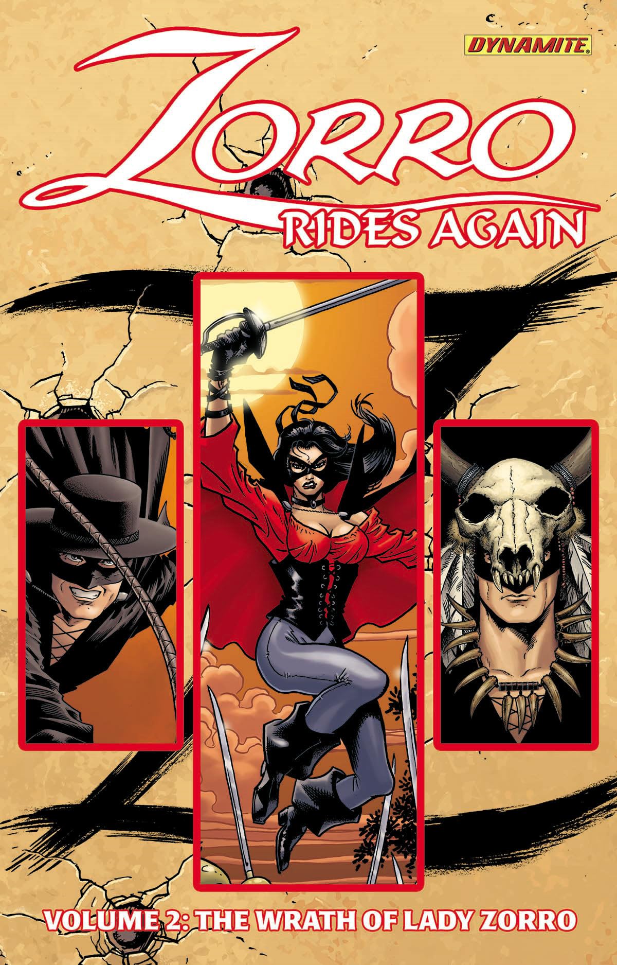 Zorro Rides Again Volume 2: The Wrath of Lady Zorro (ZORRO RIDES AGAIN TP) Manga