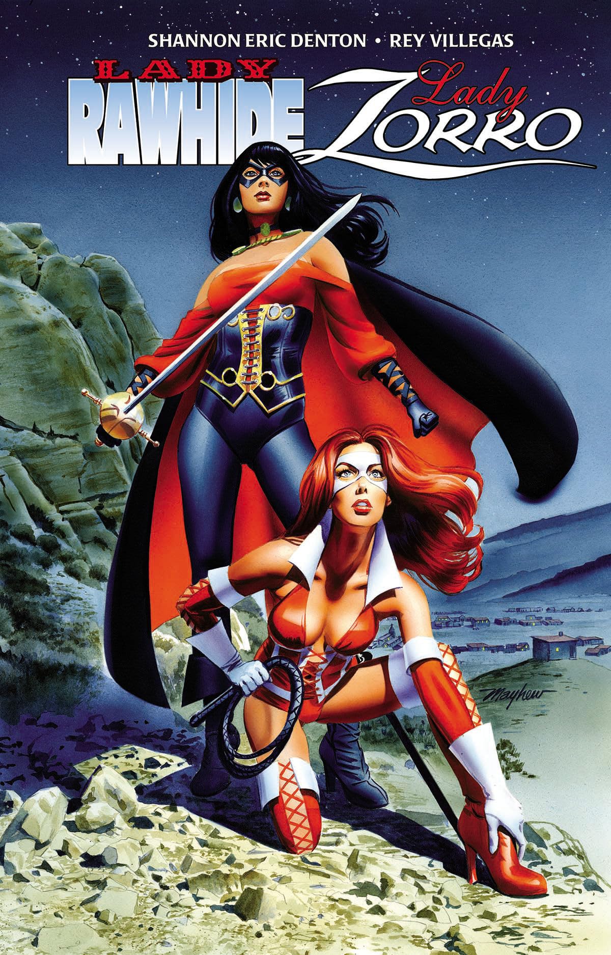 Lady Rawhide / Lady Zorro: Outlaw Blood Dark Fantasy