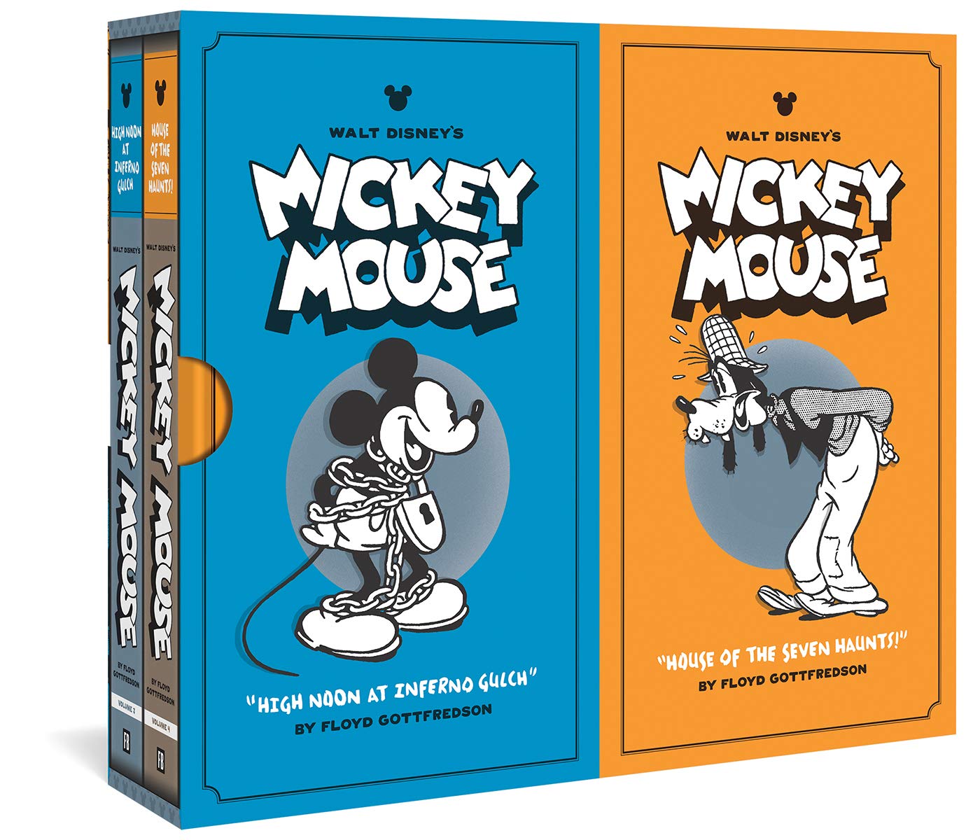 Walt Disney's Mickey Mouse: Vols. 3 & 4 Collectors Box Set: High Noon at Inferno Gulch and House of the Seven Haunts Manga