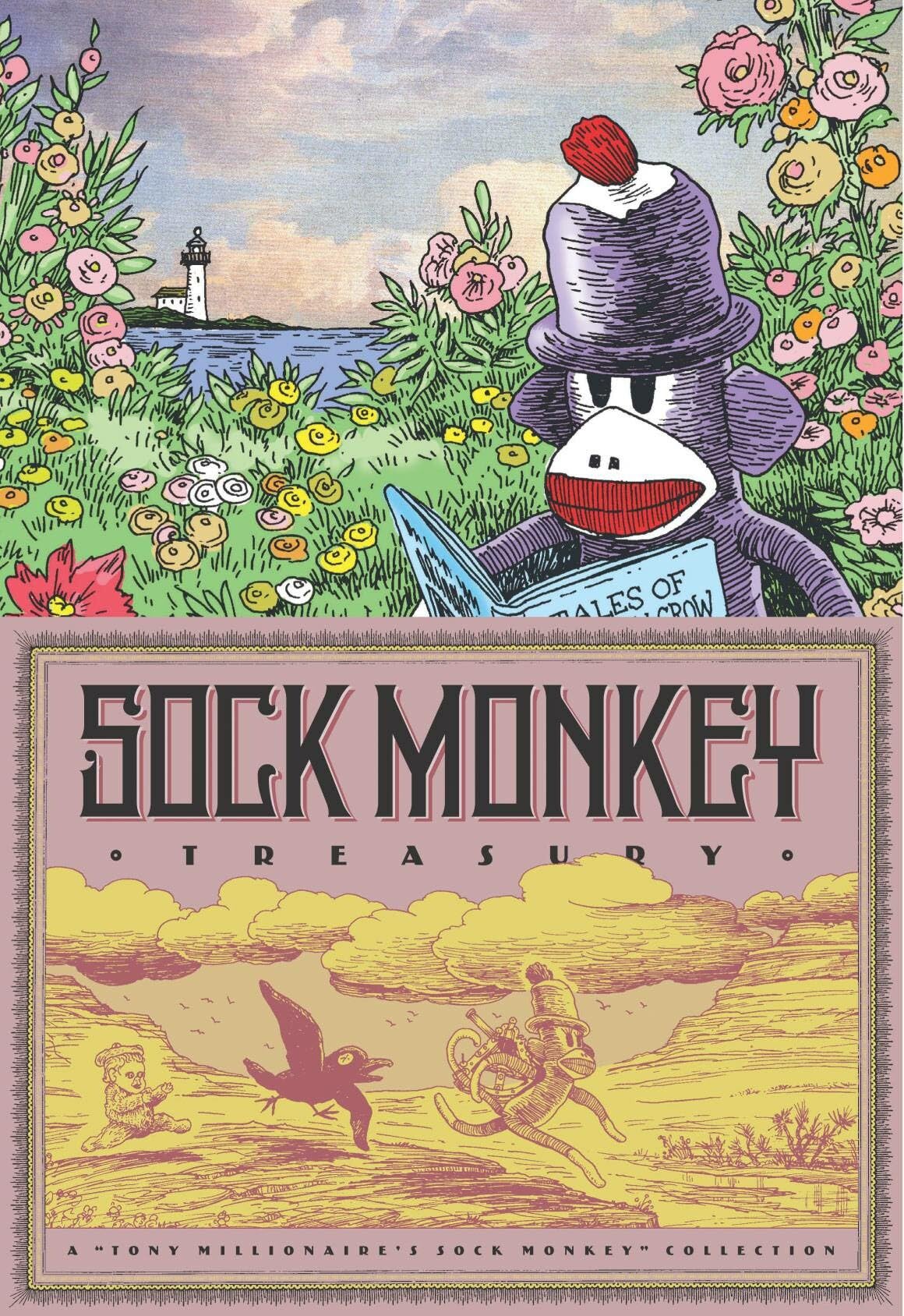 Sock Monkey Treasury HC: Sock Monkey Treasury: A "Tony Millionaire's Sock Monkey" Collection Manga