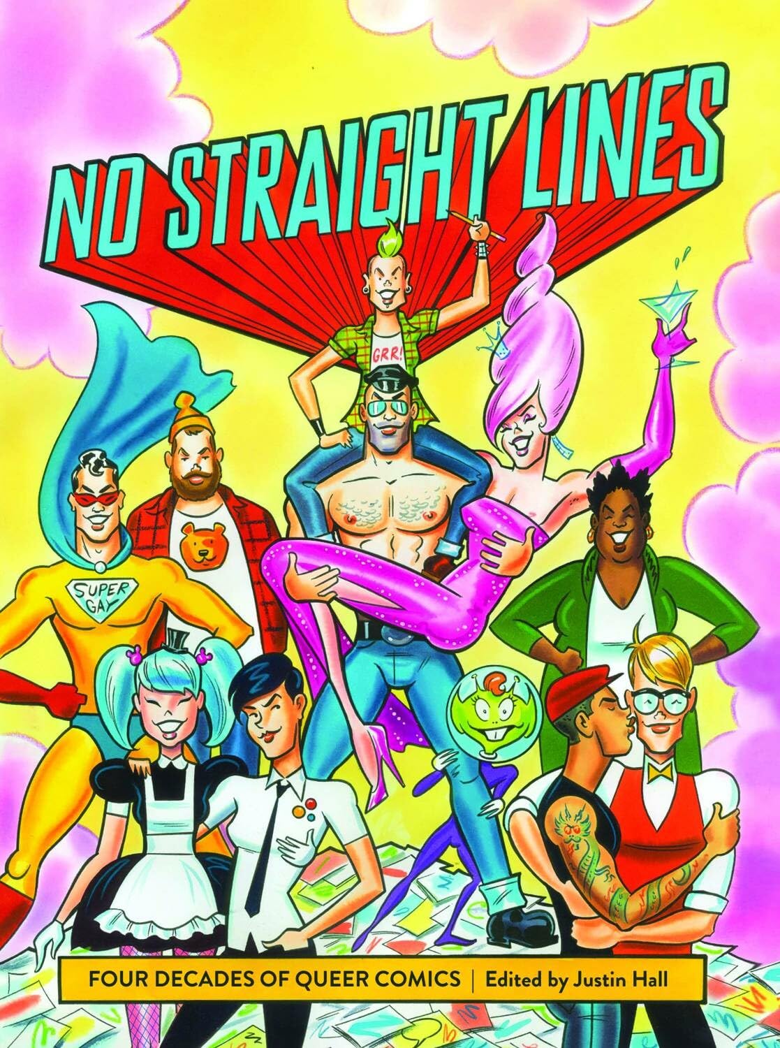 No Straight Lines: Four Decades Of Queer Comics Manga