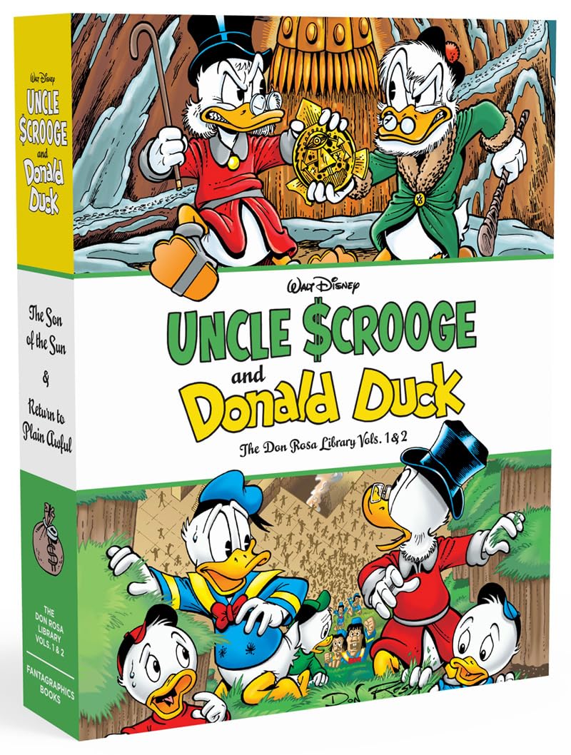 Walt Disney's Uncle Scrooge And Donald Duck: The Don Rosa Library Vols. 1 & 2 Gift Box Set: The Son of the Sun & Return to Plain Awful (Walt Disney ... and Donald Duck: the Don Rosa Library, 1-2) Manga