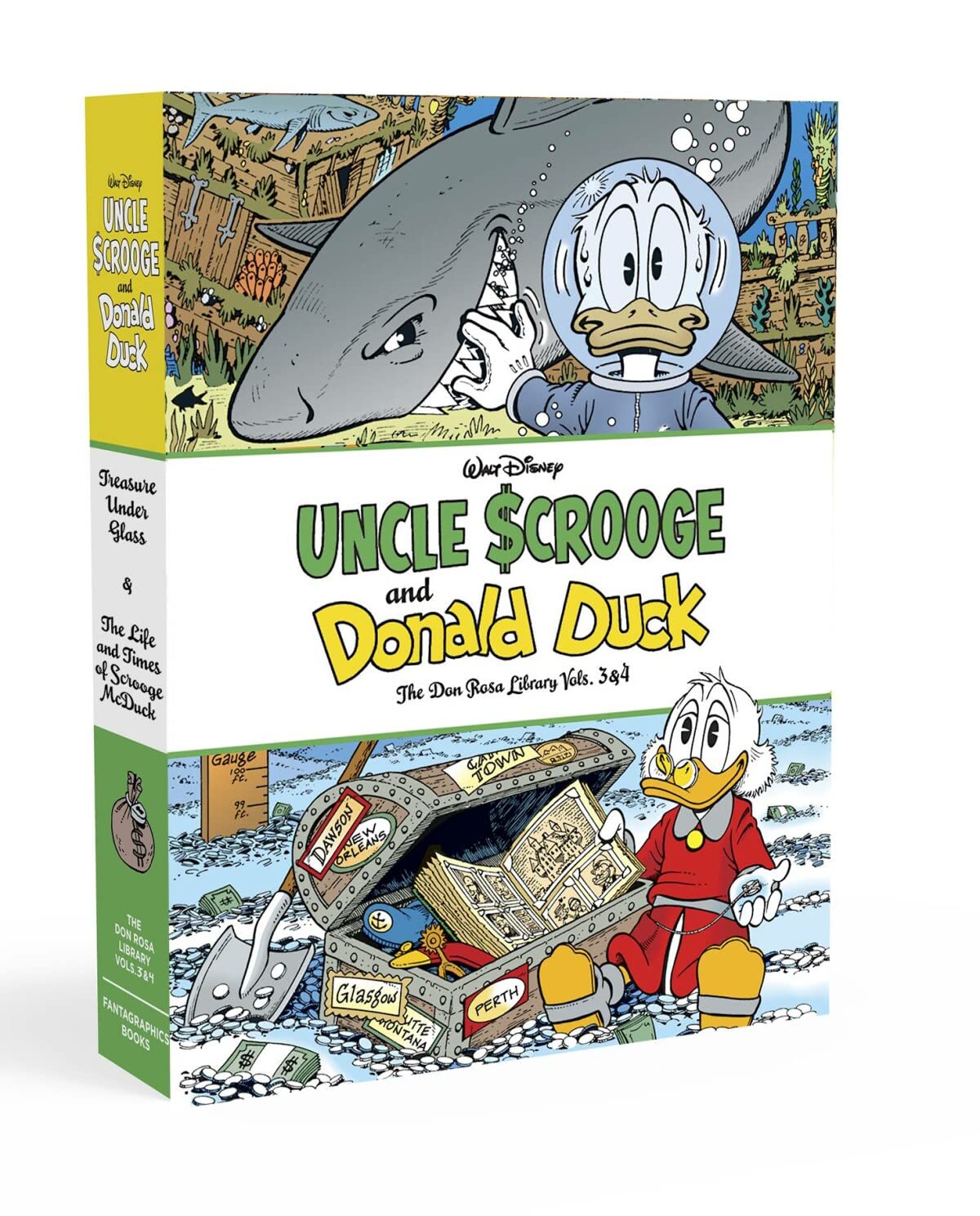 Walt Disney Uncle Scrooge And Donald Duck The Don Rosa Library Vols. 3 & 4 Gift Box Set Manga