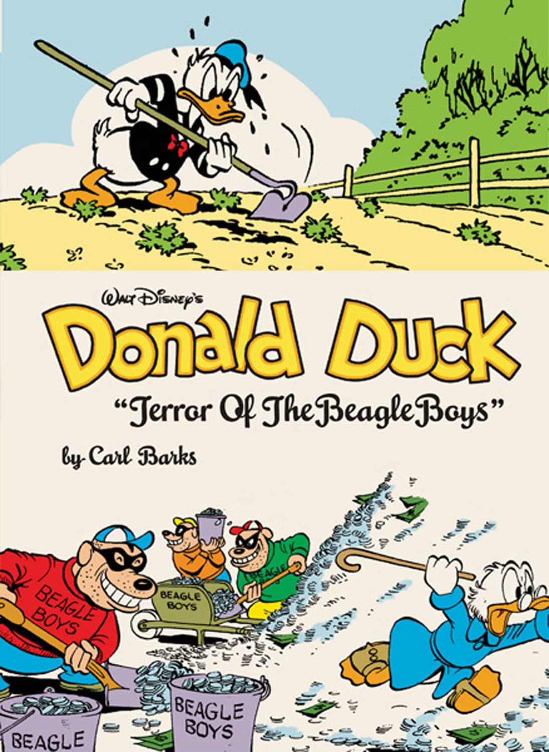 Walt Disney's Donald Duck Terror of the Beagle Boys Manga