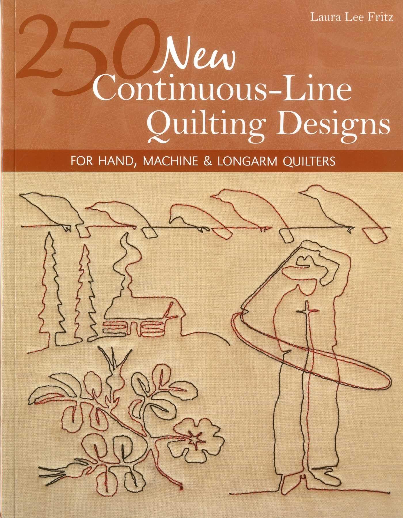 250 New Continuous-Line Quilting Designs-Print-on-Demand-Edition Hobbies & Crafts