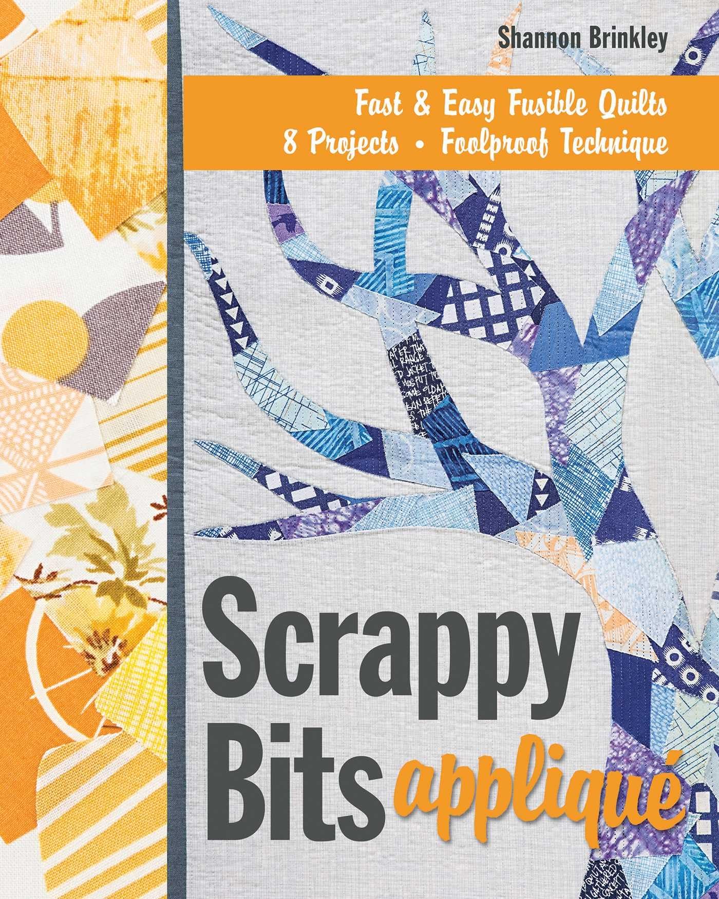 Scrappy Bits Appliqué - Print-On-Demand Edition: Fast & Easy Fusible Quilts, 8 Projects, Foolproof Technique Hobbies & Crafts