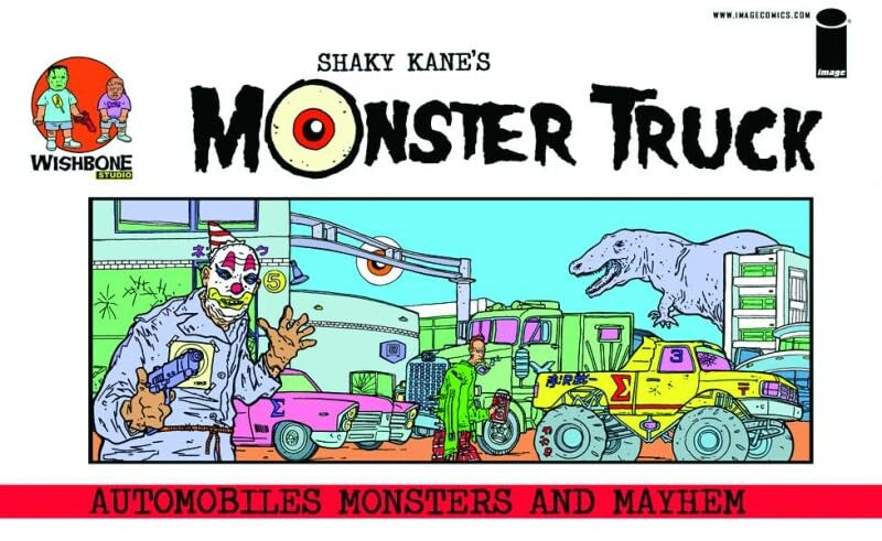 Shaky Kane's Monster Truck book
