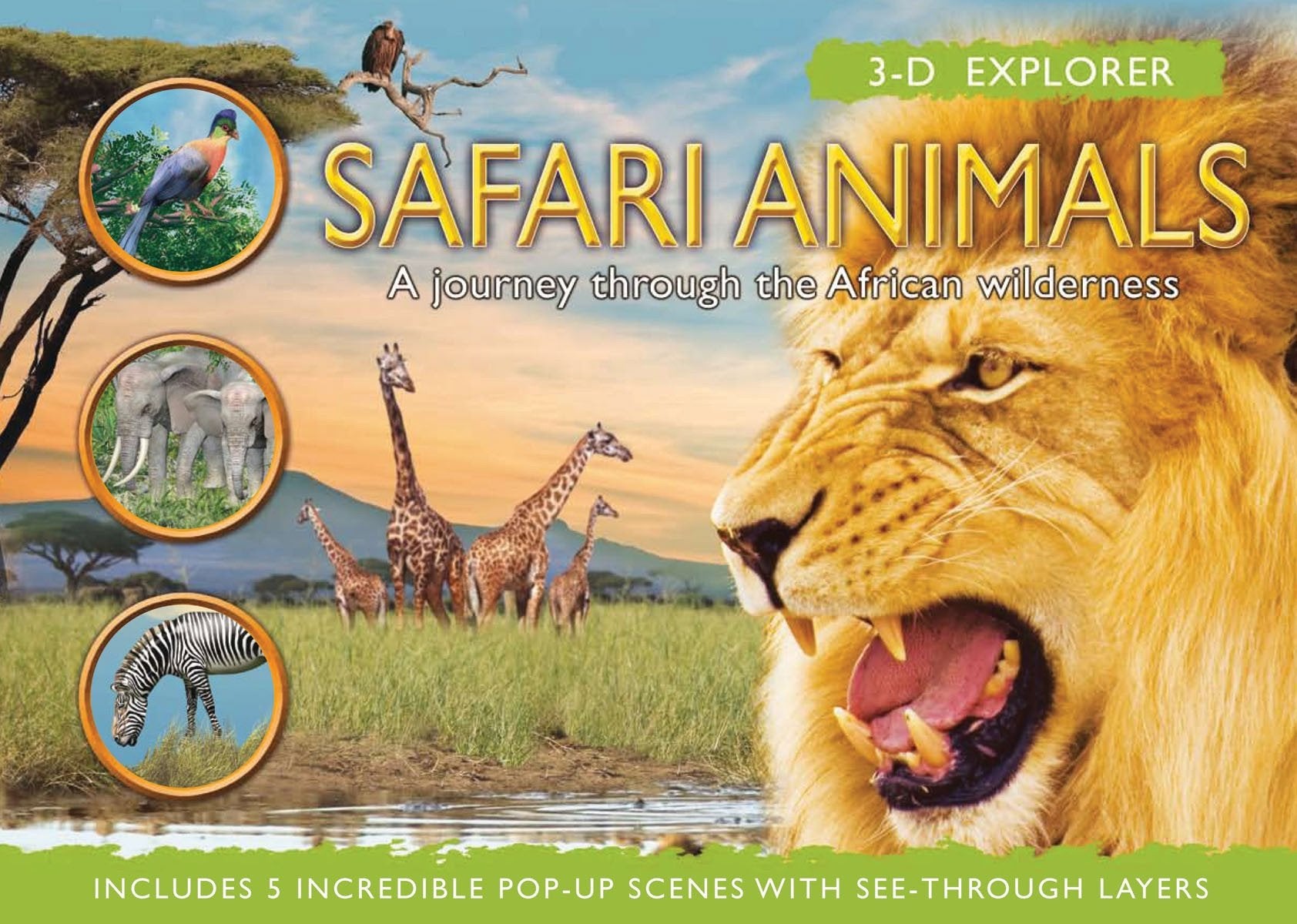 Safari Animals: A Journey Through the African Wilderness book