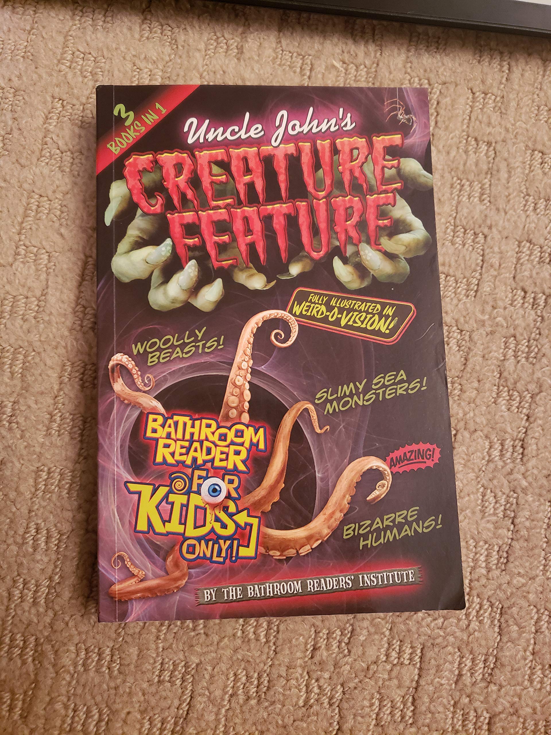 Uncle John's Creature Feature Bathroom Reader for Kids Only! Books