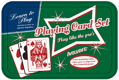 Playing Card Set: Play Like the Pros (Retro Tins) Leisure & Fun