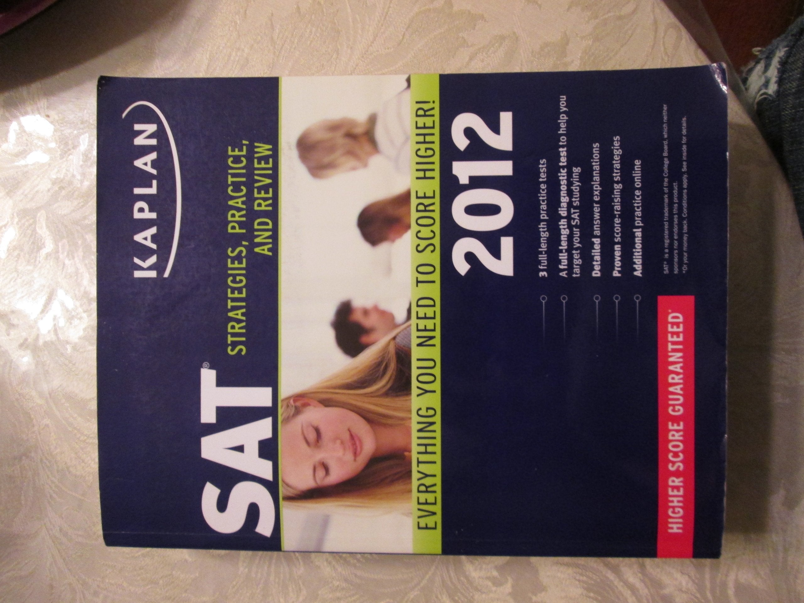 Kaplan SAT 2012: Strategies, Practice, and Review (Kaplan SAT: Strategies, Practice, and Review) Study Guides