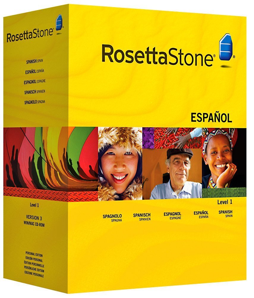 Rosetta Stone Version 3: Spanish (Spain) Level 1 with Audio Companion (Mac/PC CD) Learning