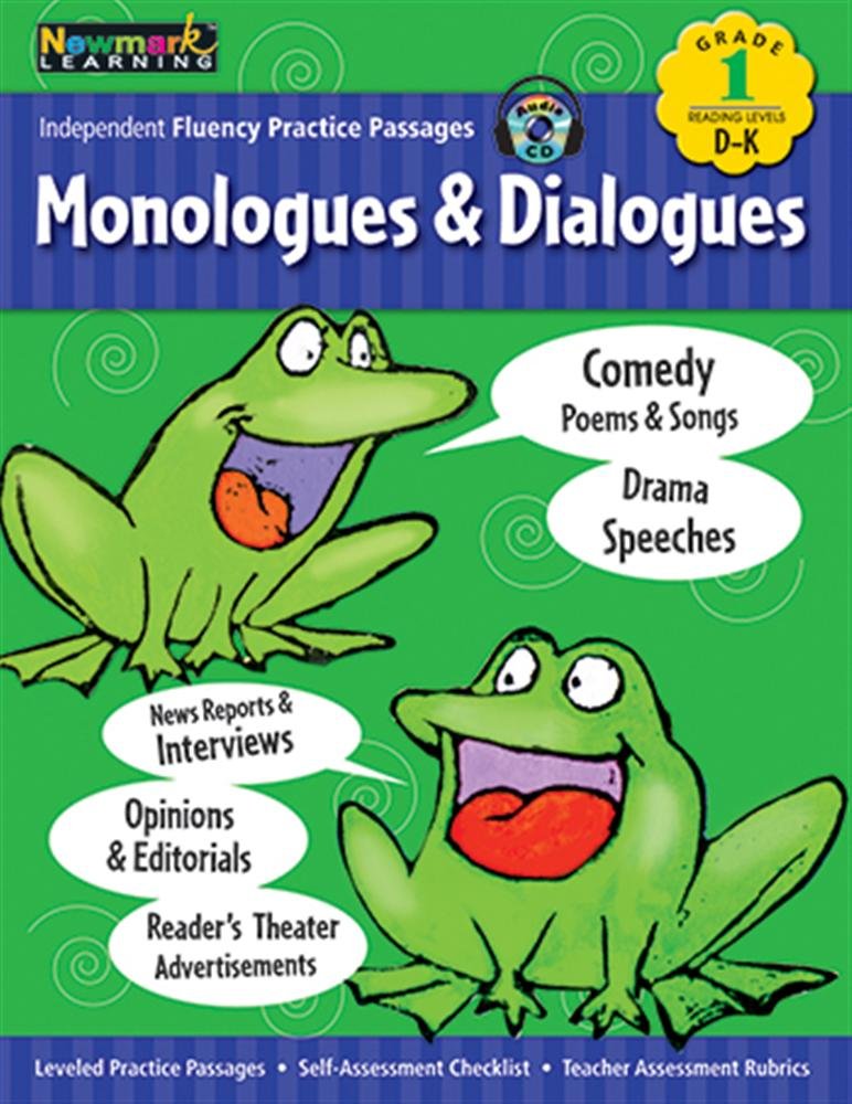 Independent Fluency Practice Passages: Monologues and Dialogues Grade 1 Books