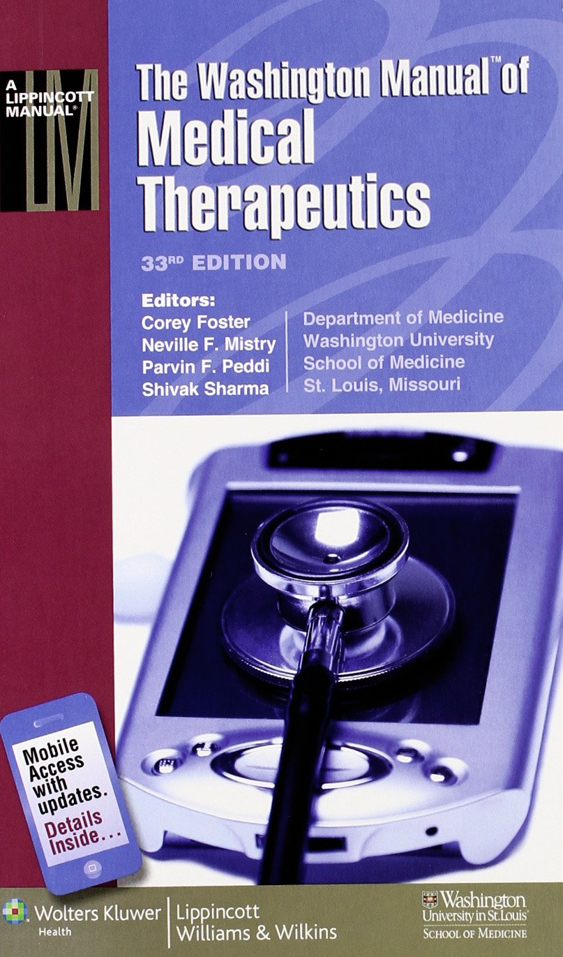 The Washington Manual of Medical Therapeutics Medicine