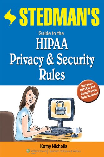 Product Image: Stedman's Guide to the HIPAA Privacy & Security Rules