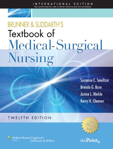 Brunner and Suddarth's Textbook of Medical Surgical Nursing book