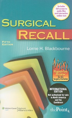 Surgical Recall (Recall Series) Medicine