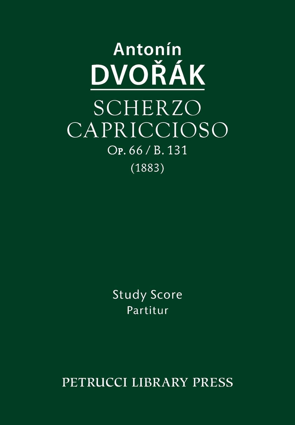 Scherzo capriccioso, Op.66 / B.131 book