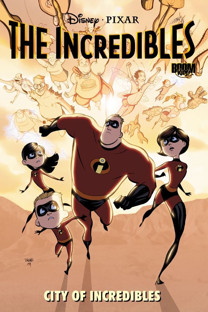 The Incredibles: City of Incredibles Manga