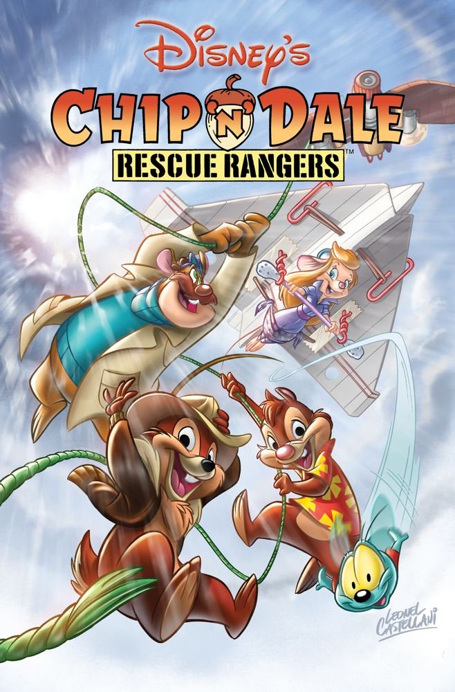 Chip 'N Dale Rescue Rangers: WORLDWIDE RESCUE Manga