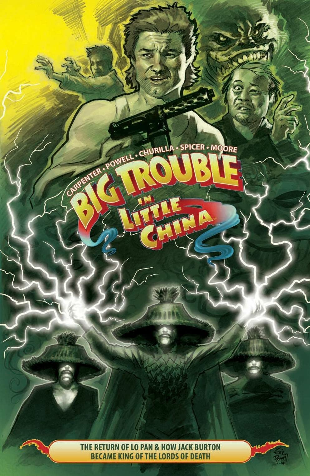Big Trouble in Little China Volume 2: The Return of Lo Pan & How Jack Burton Became King of the Lord of Death Contemporary literature Books
