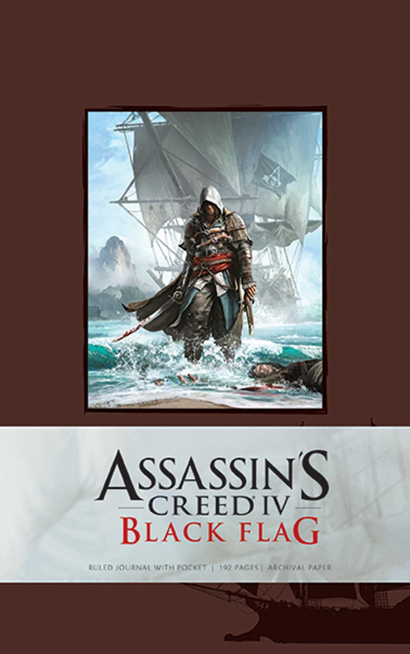 ASSASSIN'S CREED IV BLACK FLAG HARDCOVER RULED JOURNAL: Black Flag Hardcover Ruled Journal (Large) (Gaming) Computer Science