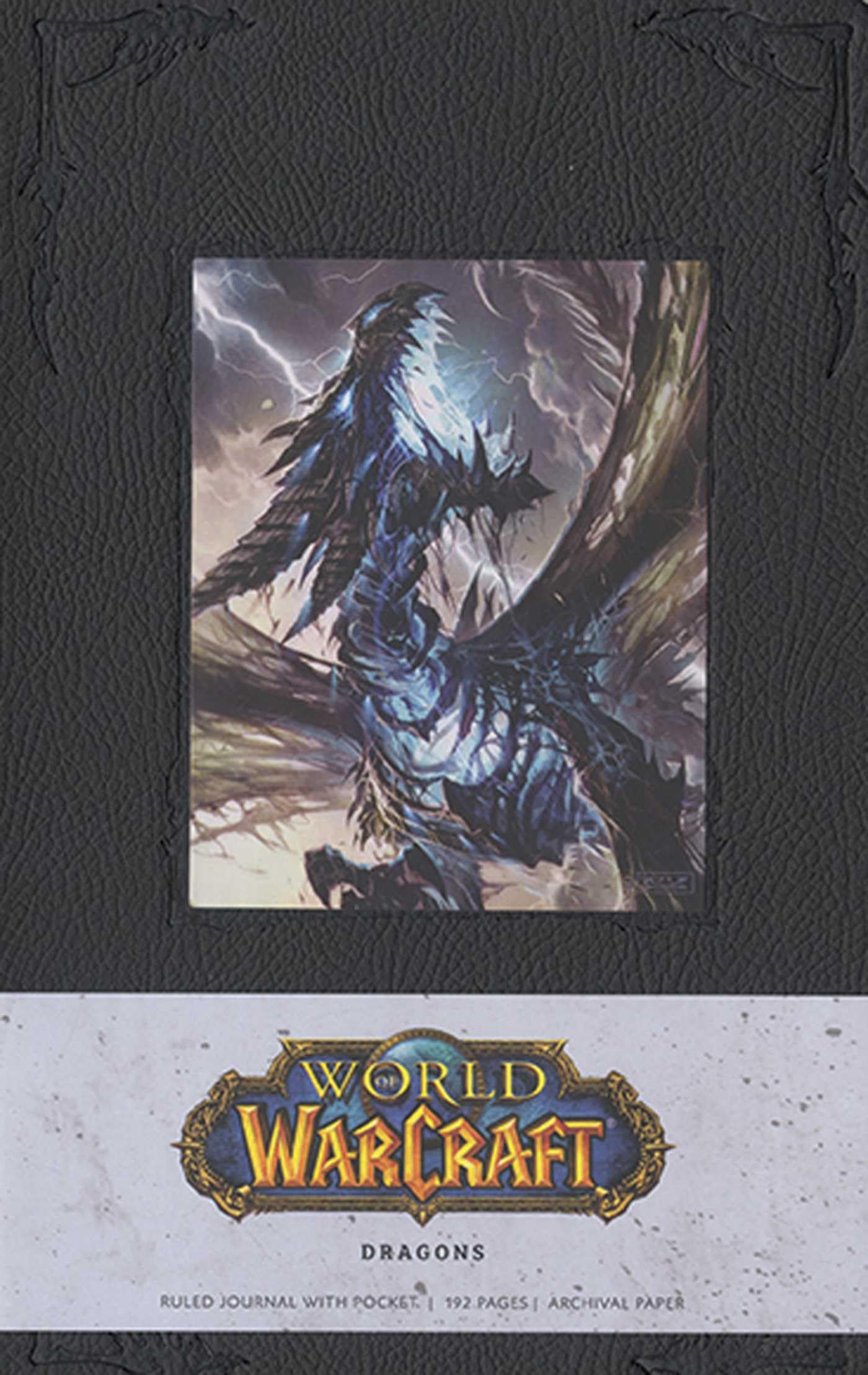 WORLD OF WARCRAFT DRAGONS HARDCOVER BLANK JOURNAL (Gaming) Film, Art & Culture