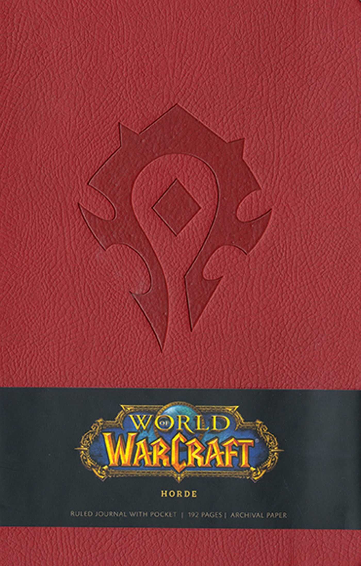 WORLD OF WARCRAFT HORDE HARDCOVER BLANK JOURNAL (Insights Journals) Computer Science