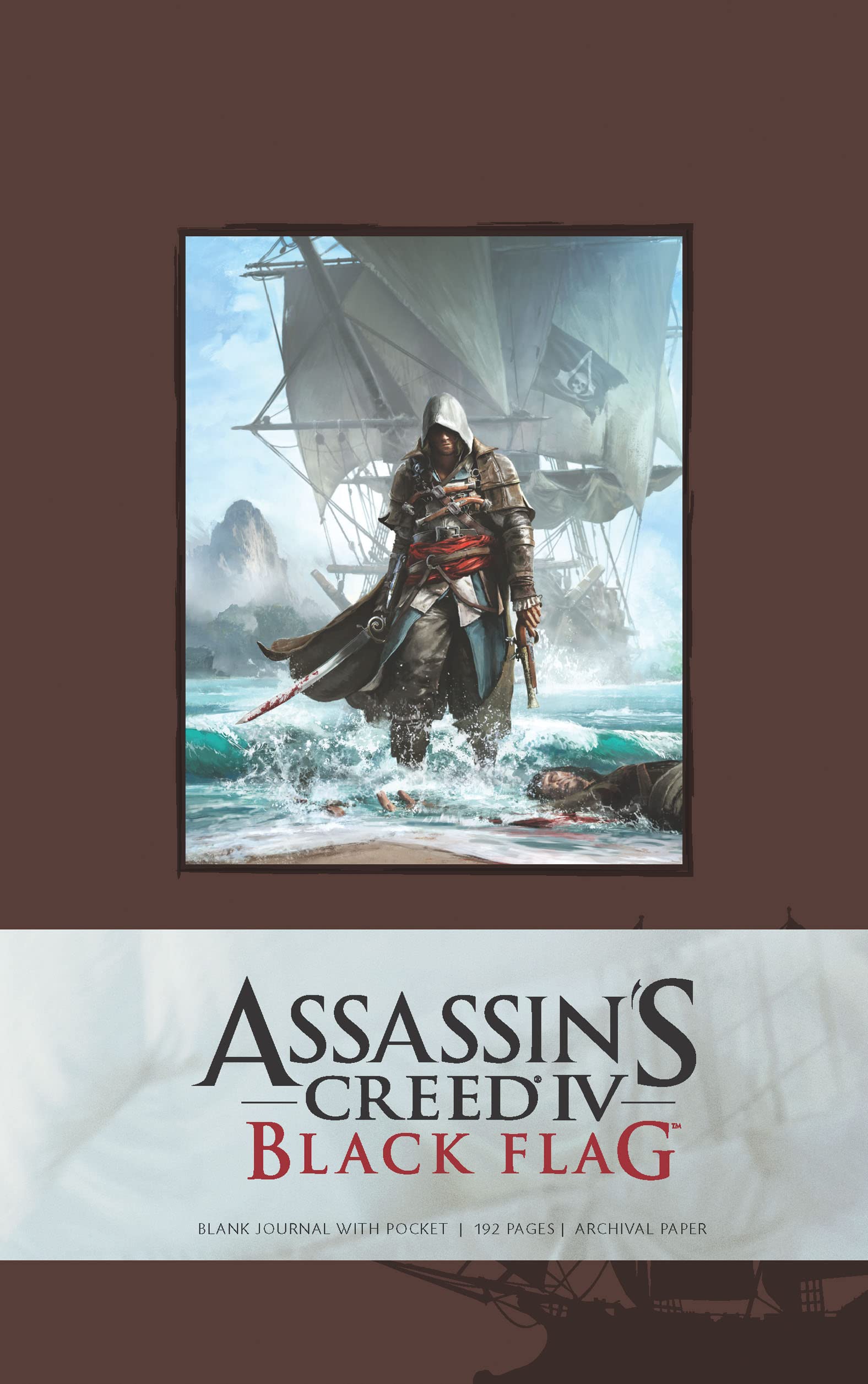 ASSASSIN'S CREED IV BLACK FLAG HARDCOVER BLANK JOURNAL (Insights Journals) Leisure & Fun