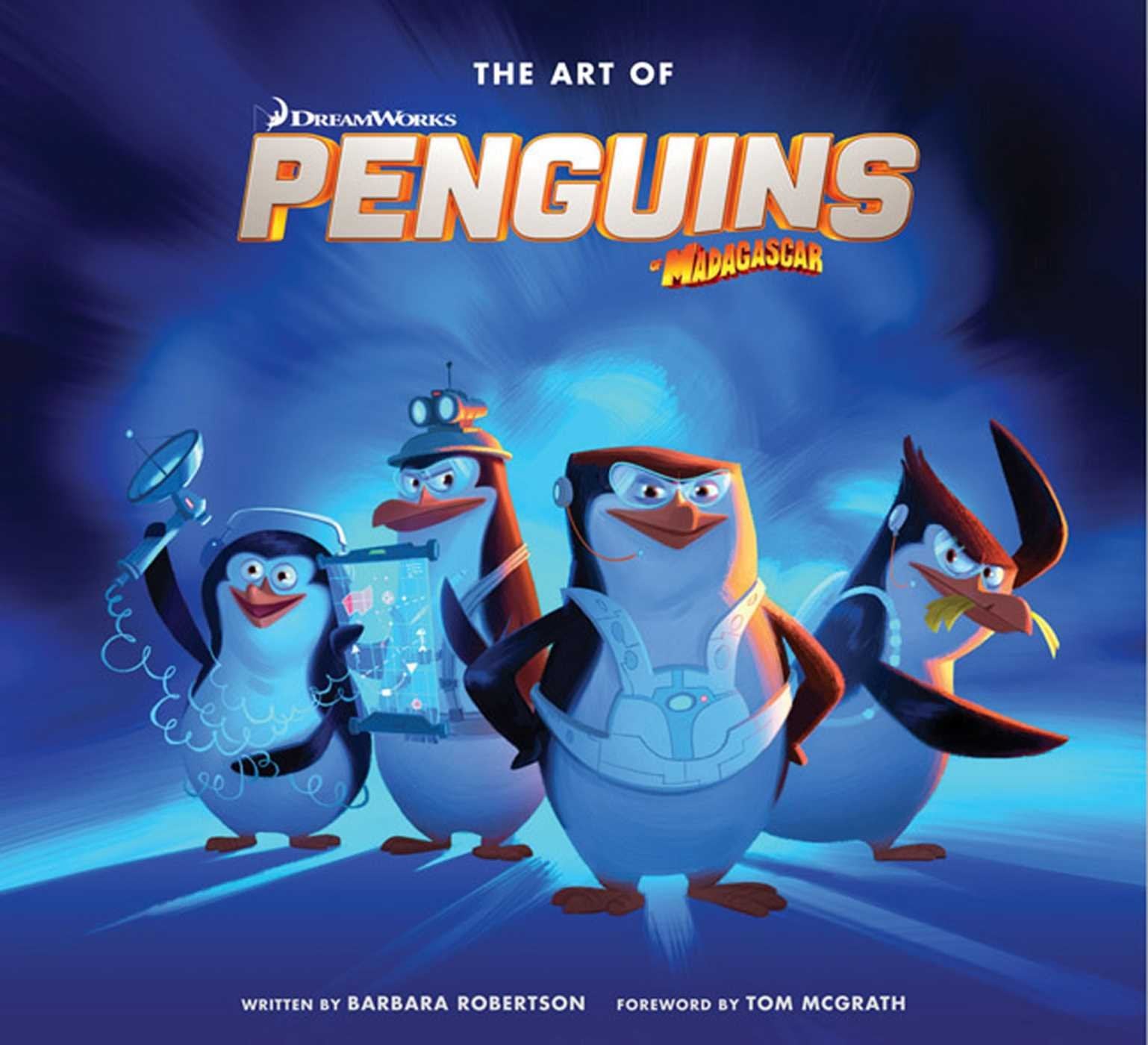 ART OF PENGUINS OF MADAGASCAR book