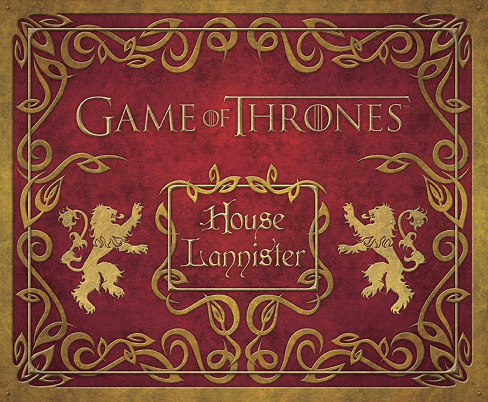GAME OF THRONES: HOUSE LANNISTER DELUXE STATIONERY SET book