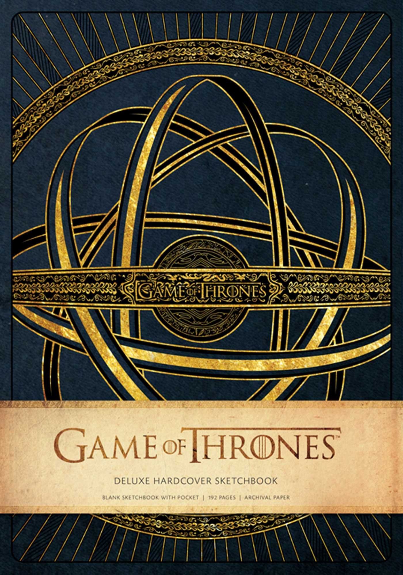 GAME OF THRONES: DELUXE HARDCOVER SKETCHBOOK Film, Art & Culture