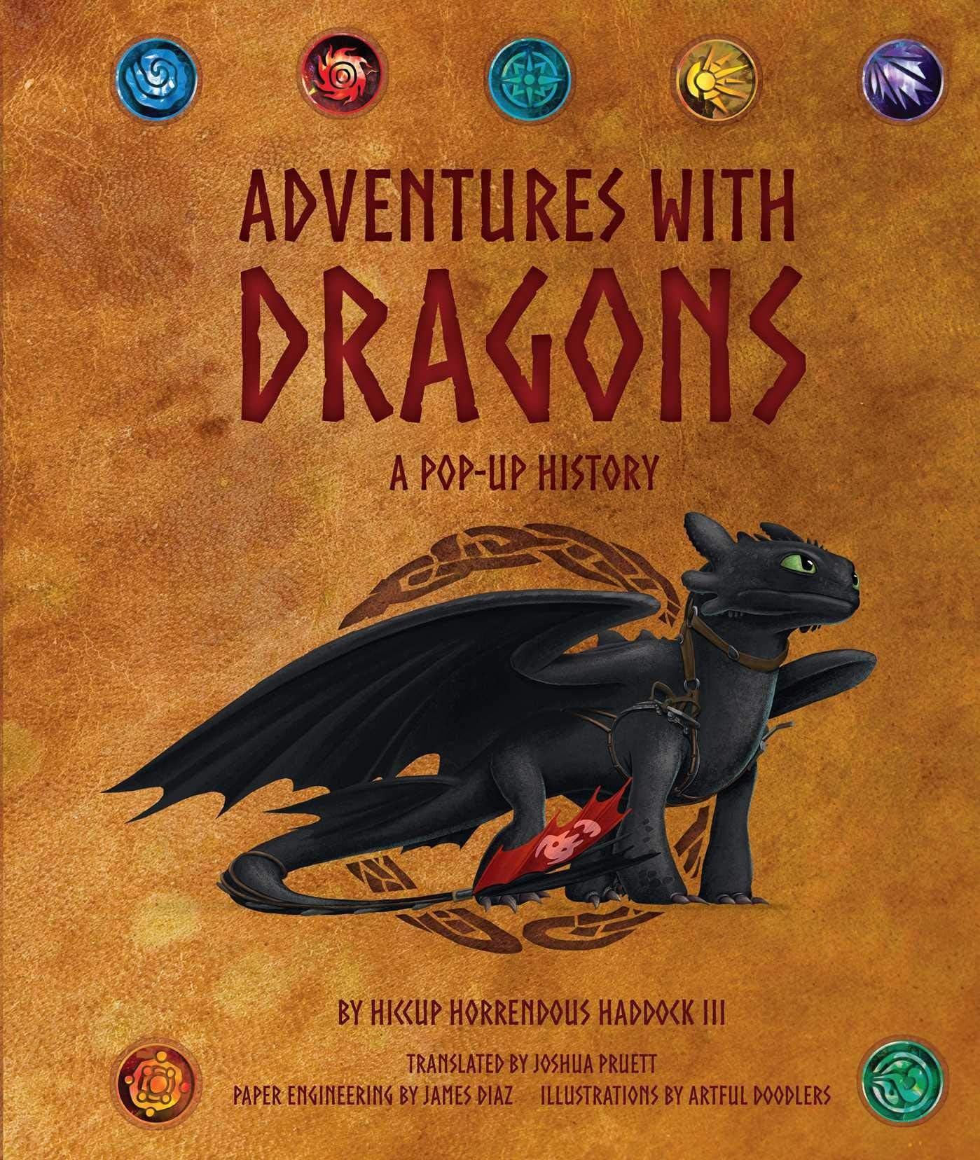 DreamWorks Dragons: Adventures with Dragons: A Pop-Up History (Volume 1) book