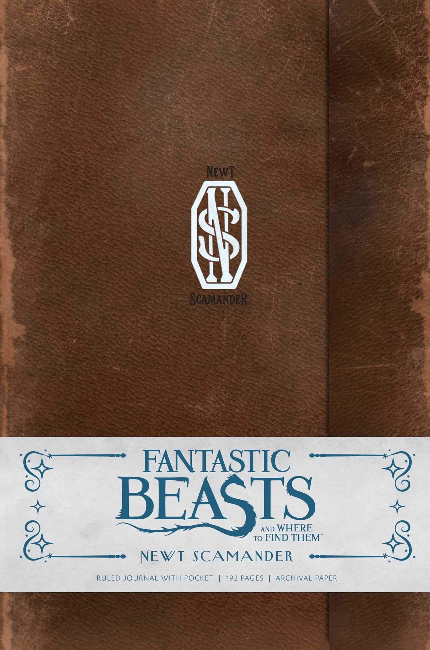 FANTASTIC BEASTS AND WHERE TO FIND THEM: NEWT SCAMANDER HARDCOVER RULED JOURNAL (Harry Potter) Leisure, Home & Garden