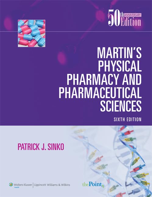 Product Image: Martin's Physical Pharmacy and Pharmaceutical Sciences