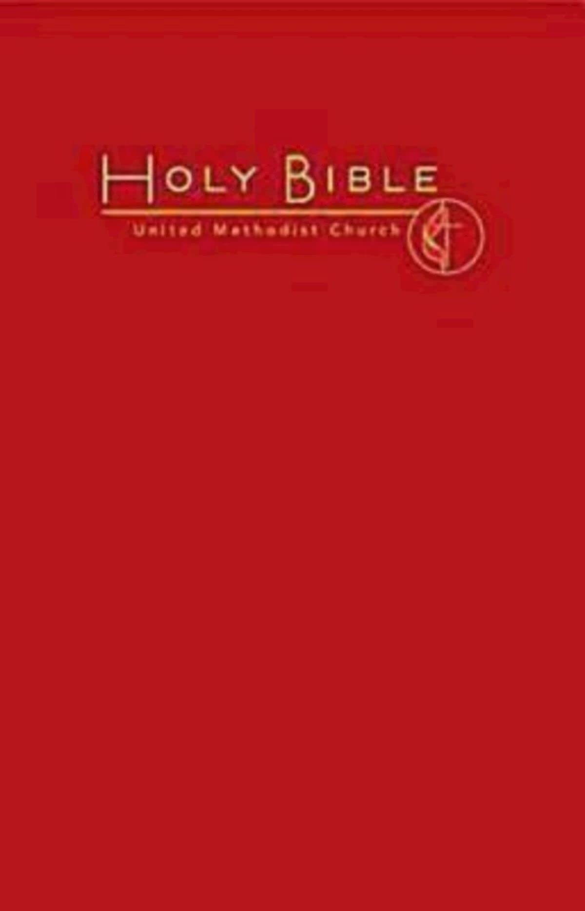 Holy Bible-CEB-Cross & Flame: Common English Bible, Dark Red, Pew, United Methodist Church Emblem Religion & Esotericism