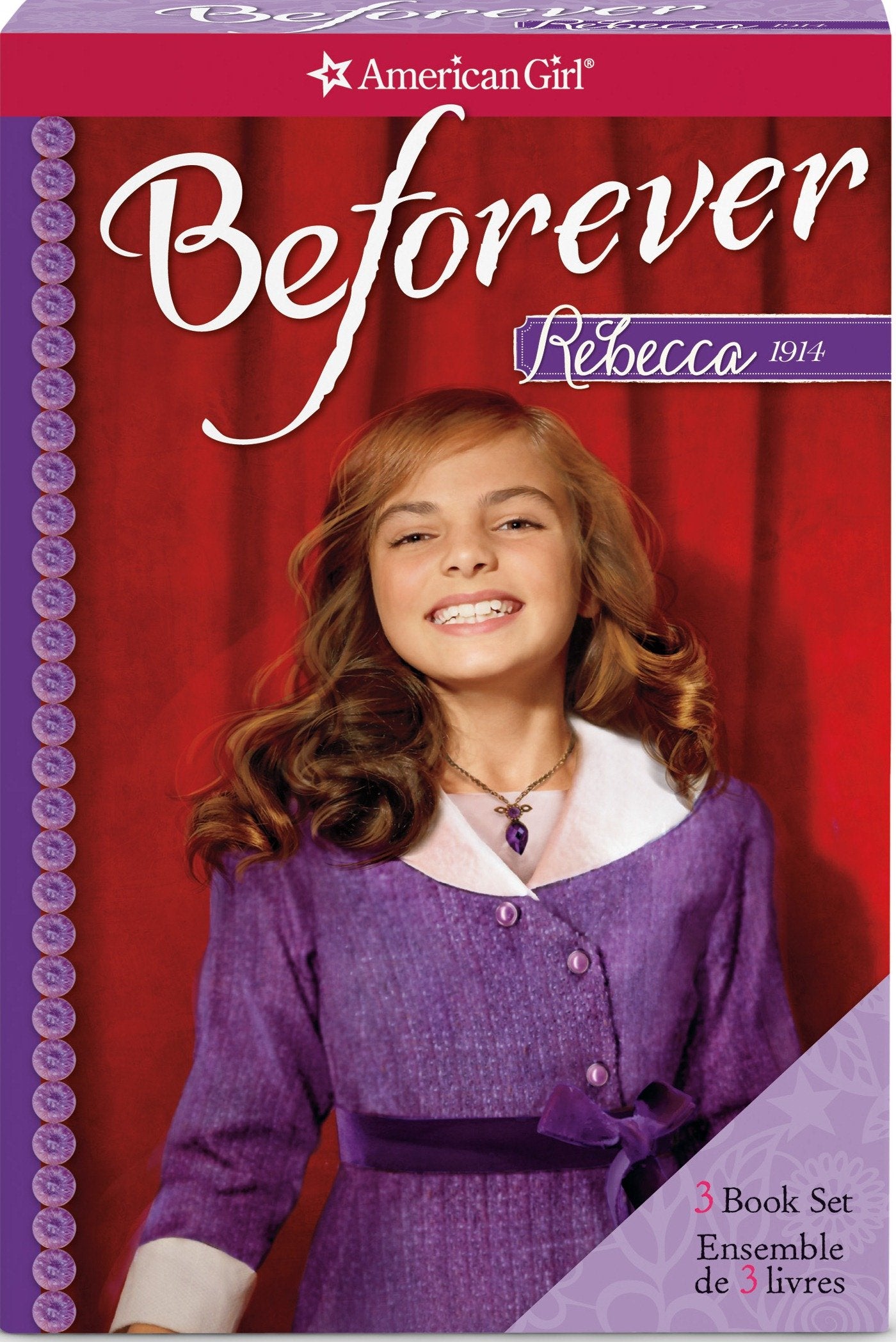 Rebecca 3-Book Boxed Set: The Sound of Applause/ Lights, Camera, Rebecca!/ the Glow of the Spotlight (American Girl Beforever) Novels & Short Stories