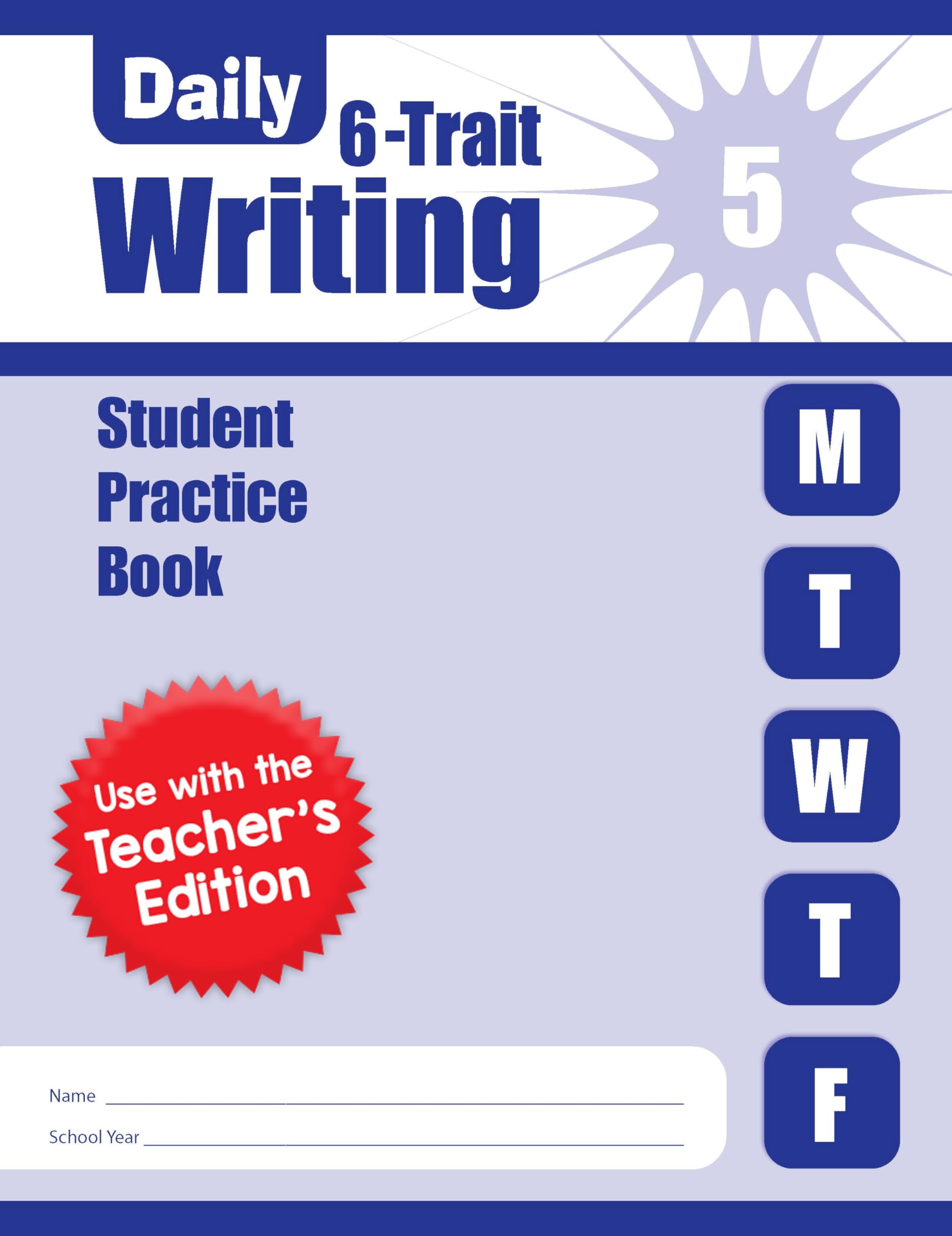 Daily 6-trait Writing, Grade 5 Media & Communication