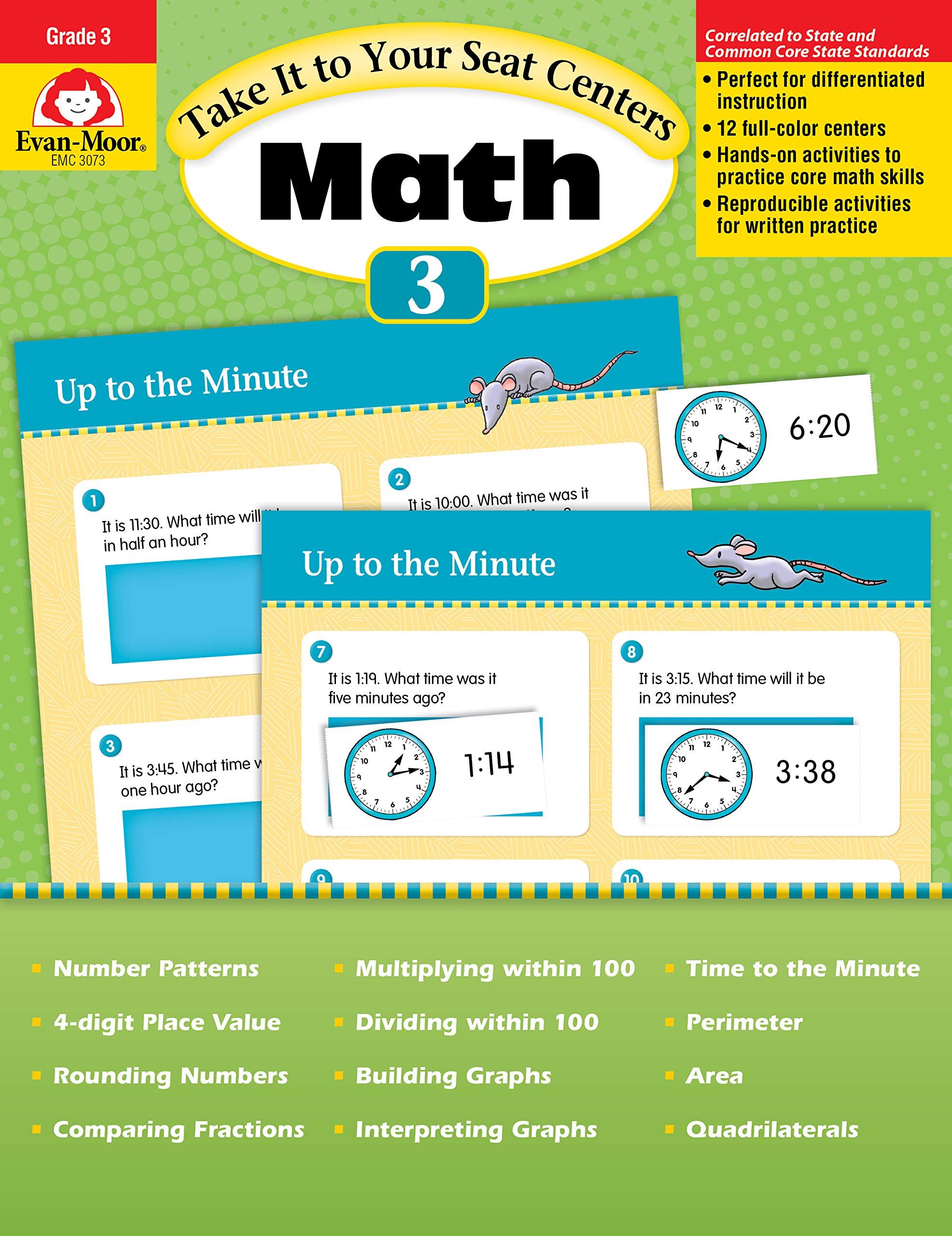 Take It to Your Seat Math Centers Grade 3 (Take It to Your Seat Centers) Non-fiction