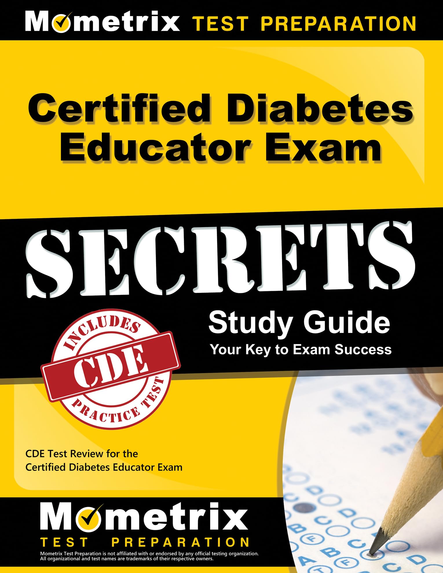 Certified Diabetes Educator Exam Secrets Study Guide: CDE Test Review for the Certified Diabetes Educator Exam Medicine