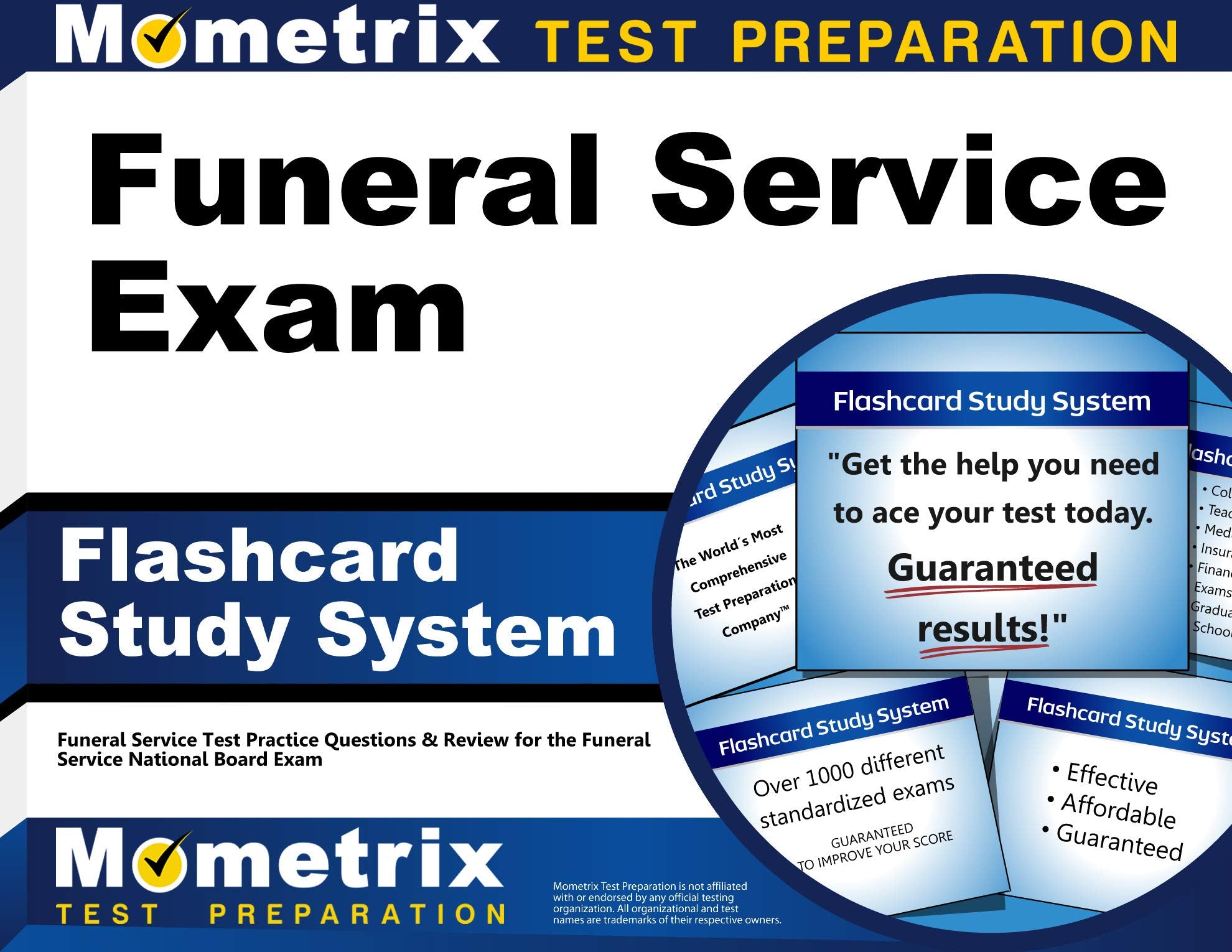 Funeral Service Exam Flashcard Study System: Funeral Service Test Practice Questions & Review for the Funeral Service National Board Exam Medicine