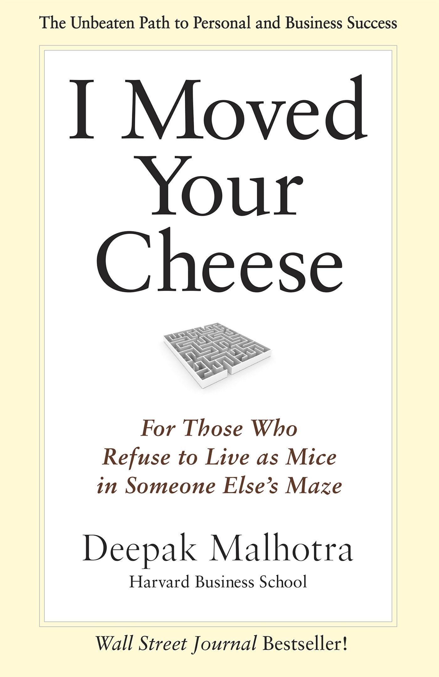 I Moved Your Cheese Business, Finance & Career Books