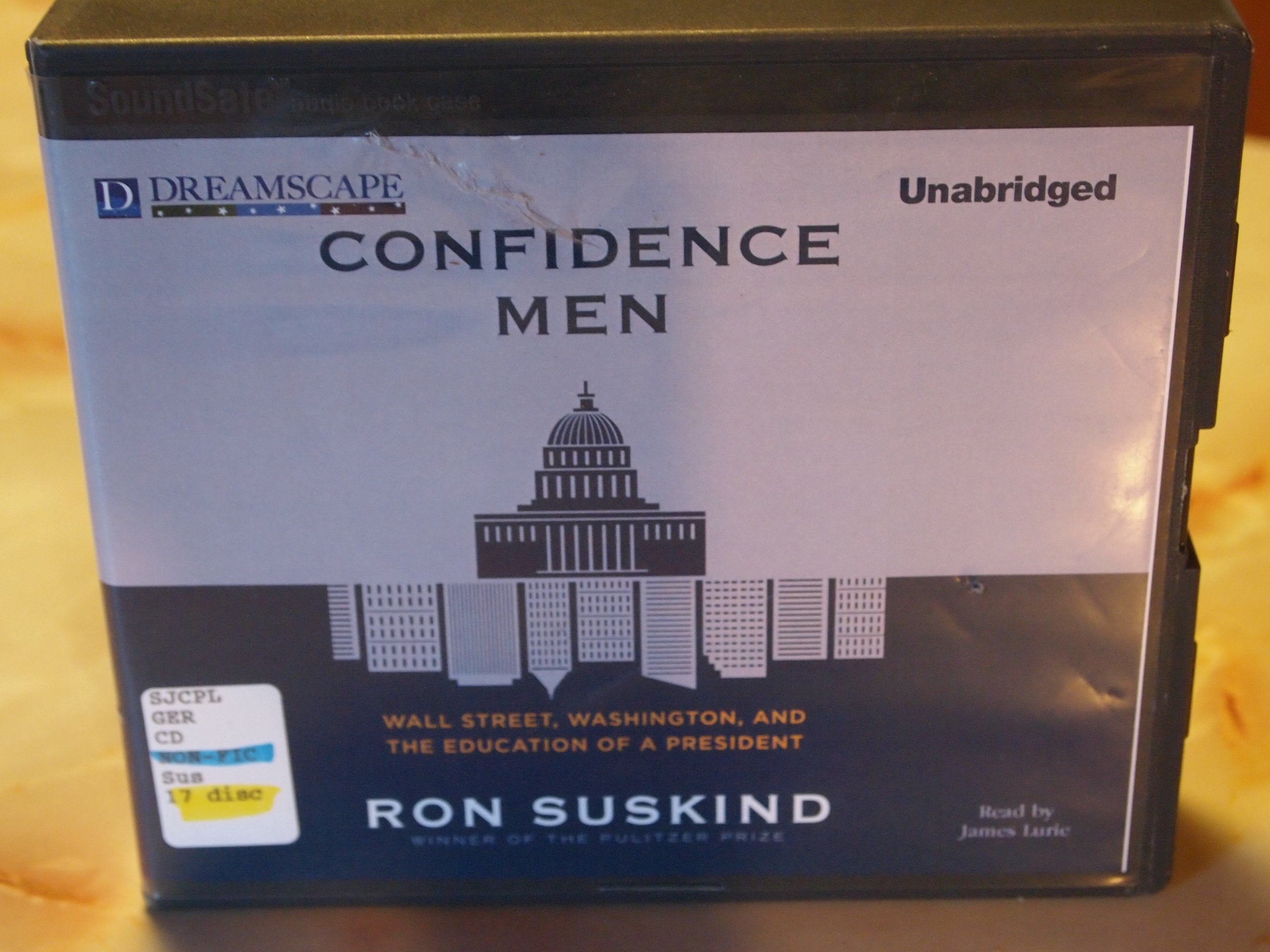 Confidence Men: Wall Street, Washington, and the Education of a President (Unabridged) cd